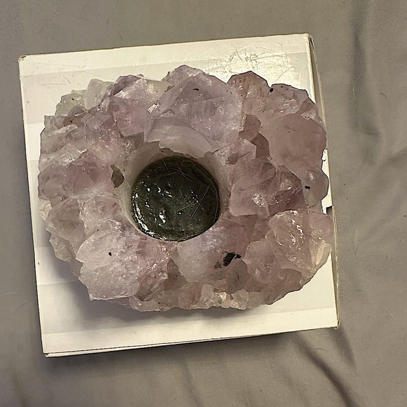 mother nature Other - Amethyst Crystal candle holder